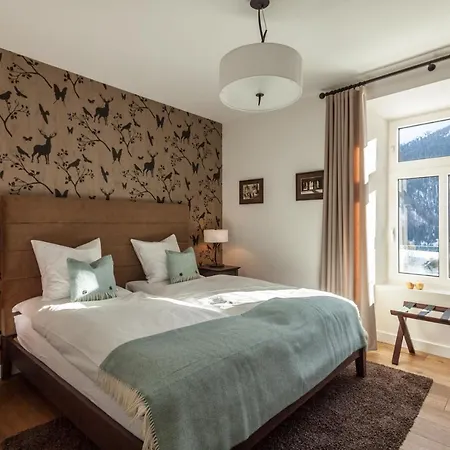 酒店 Boutique-hotel Garni Bellevue Davos 维森